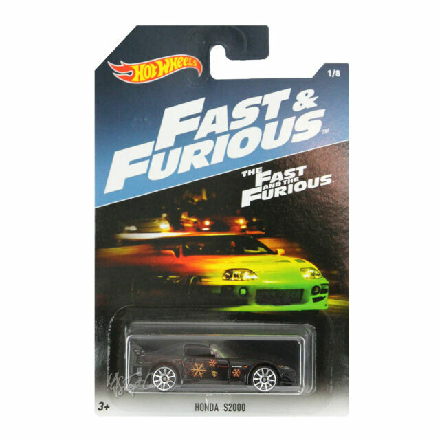 MIP Hot Wheels Fast & Furious Honda S2000 W/Protector