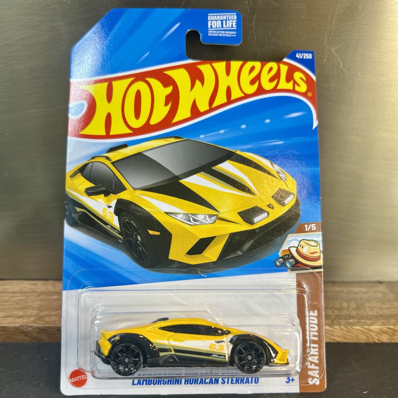 Hot Wheels Lamborghini Huracan Sterrato #41 Yellow HW Safari Mode 1/5 NEW 2025