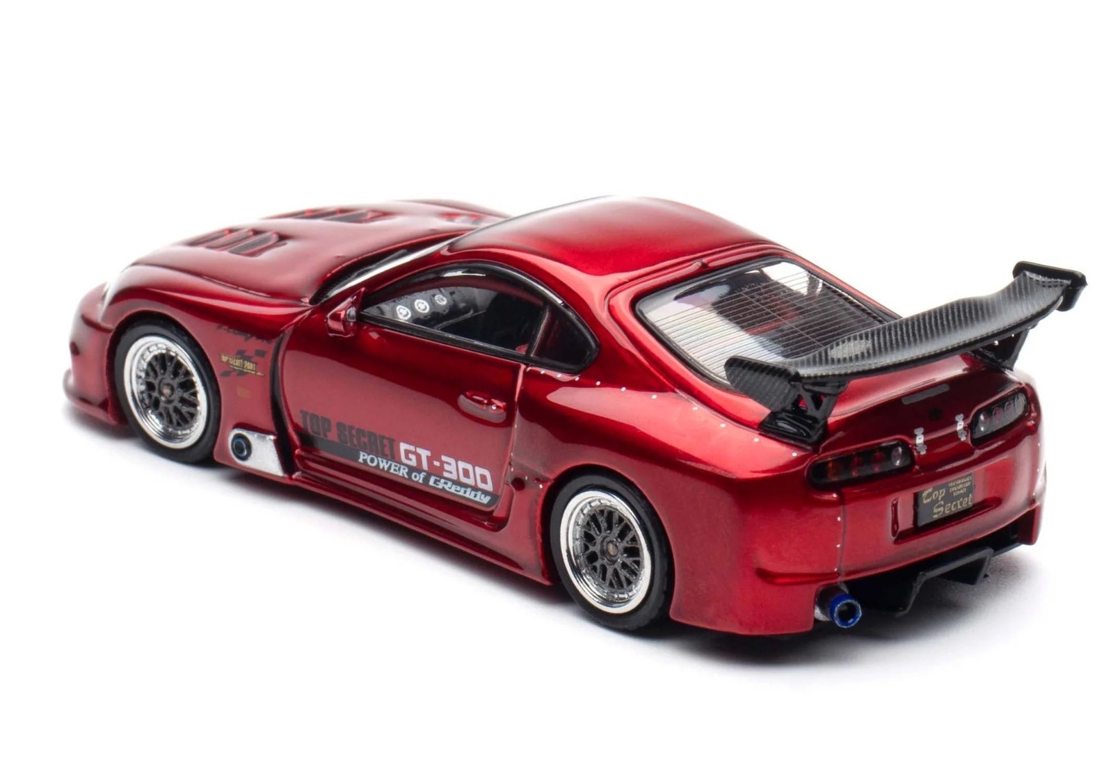 INNO64 Toyota Supra A80 GT300 Top Secret 1:64 Red IN64-A80TS-RED