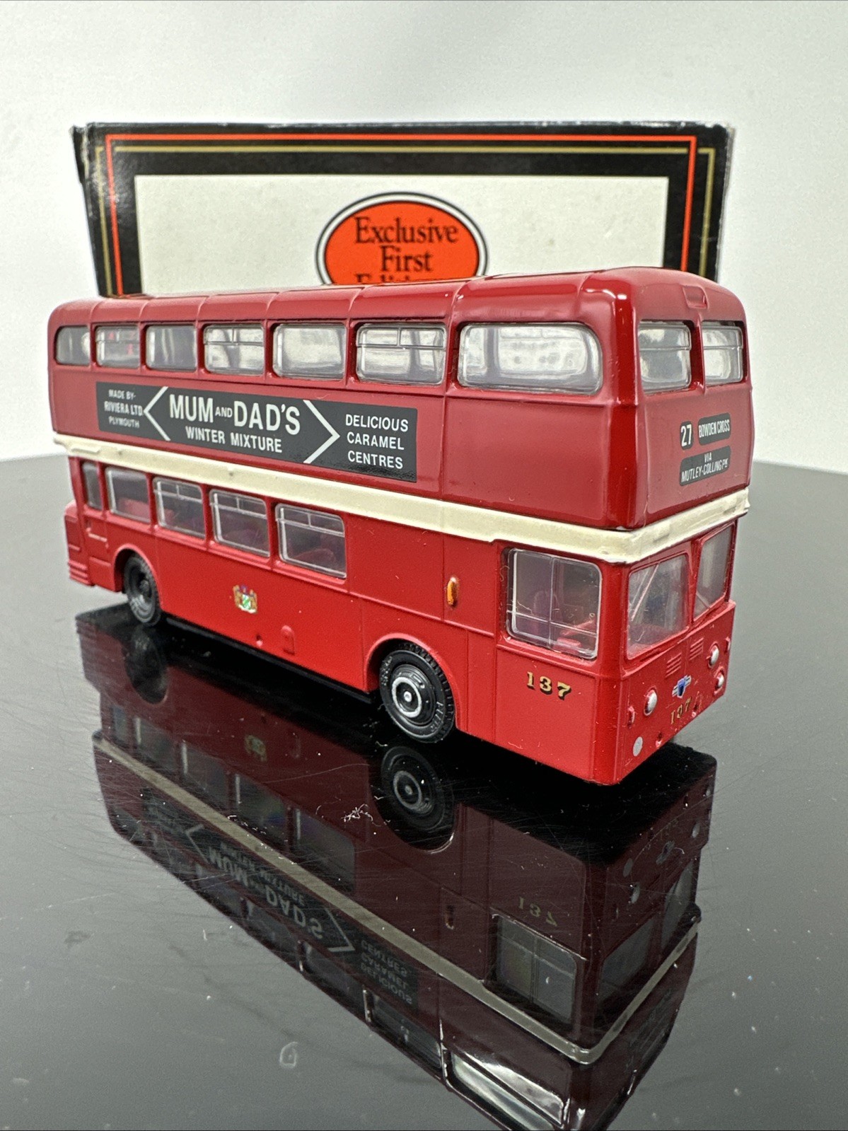 EFE 16505 Leyland Atlantean MCW Plymouth City Bus 27 Bowden Cross Boxed 1:76 MIB