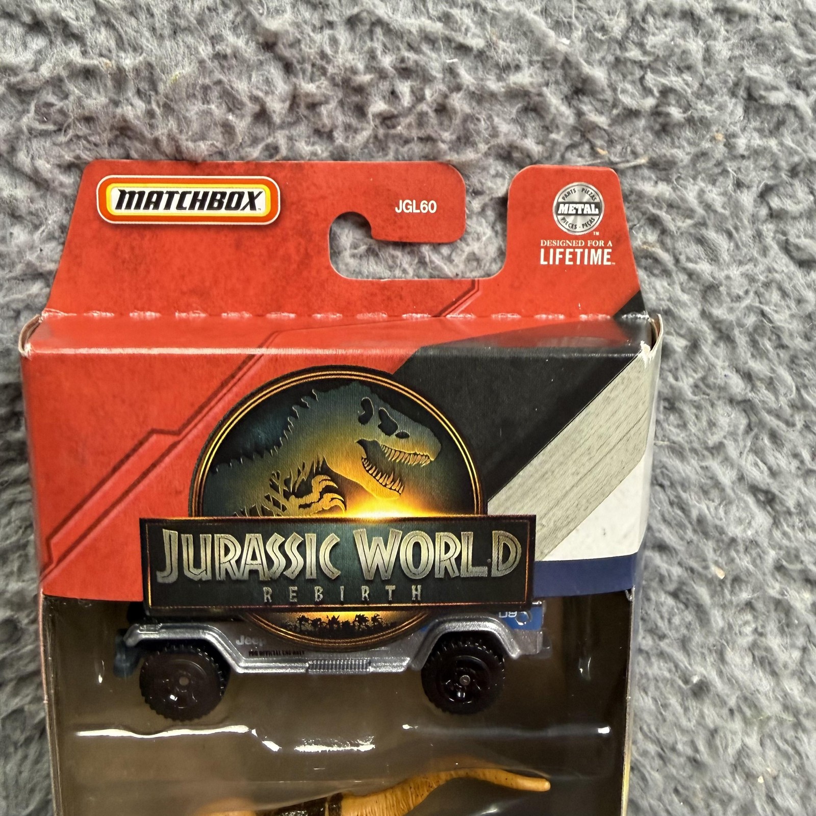 Matchbox Jurassic World Rebirth Jeep 1:64 Die-Cast 5 Pack Toy New Sealed