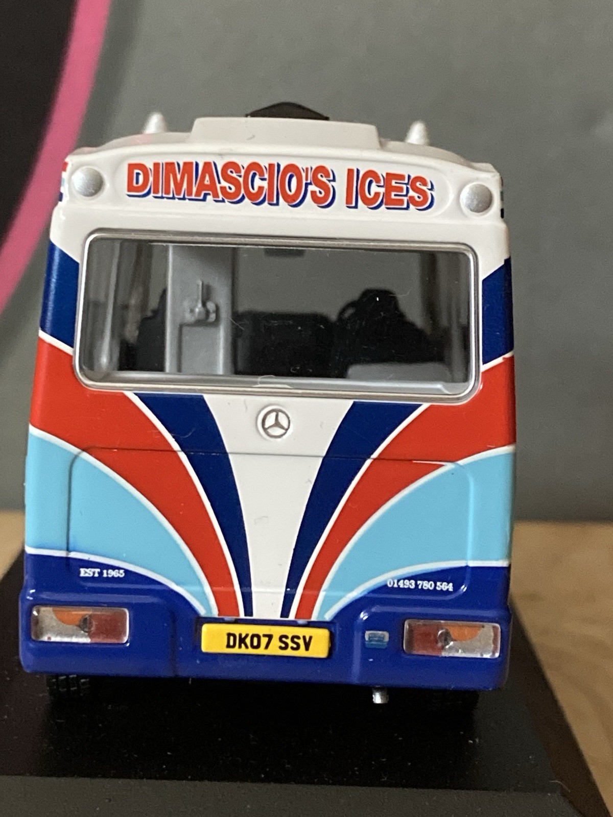 1:43 Dimascio’s Mercedes Sprinter Ice Cream Van. Please read full description.