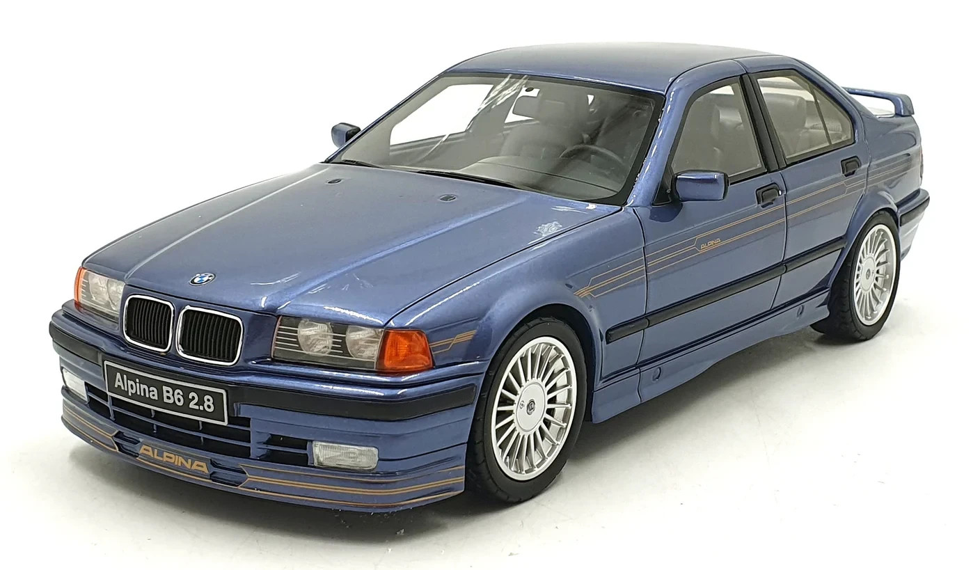 1/18 BMW E36 B6 2.8 ALPINA Resin Model Car -BLUE-