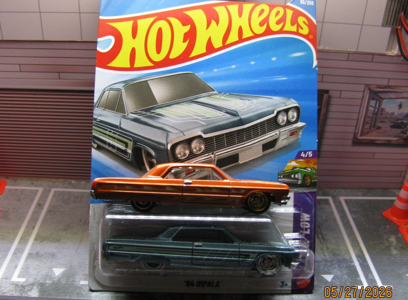 2025 Hot Wheels ’64 IMPALA “PICK ONE” w/Real Riders Wheel Swap