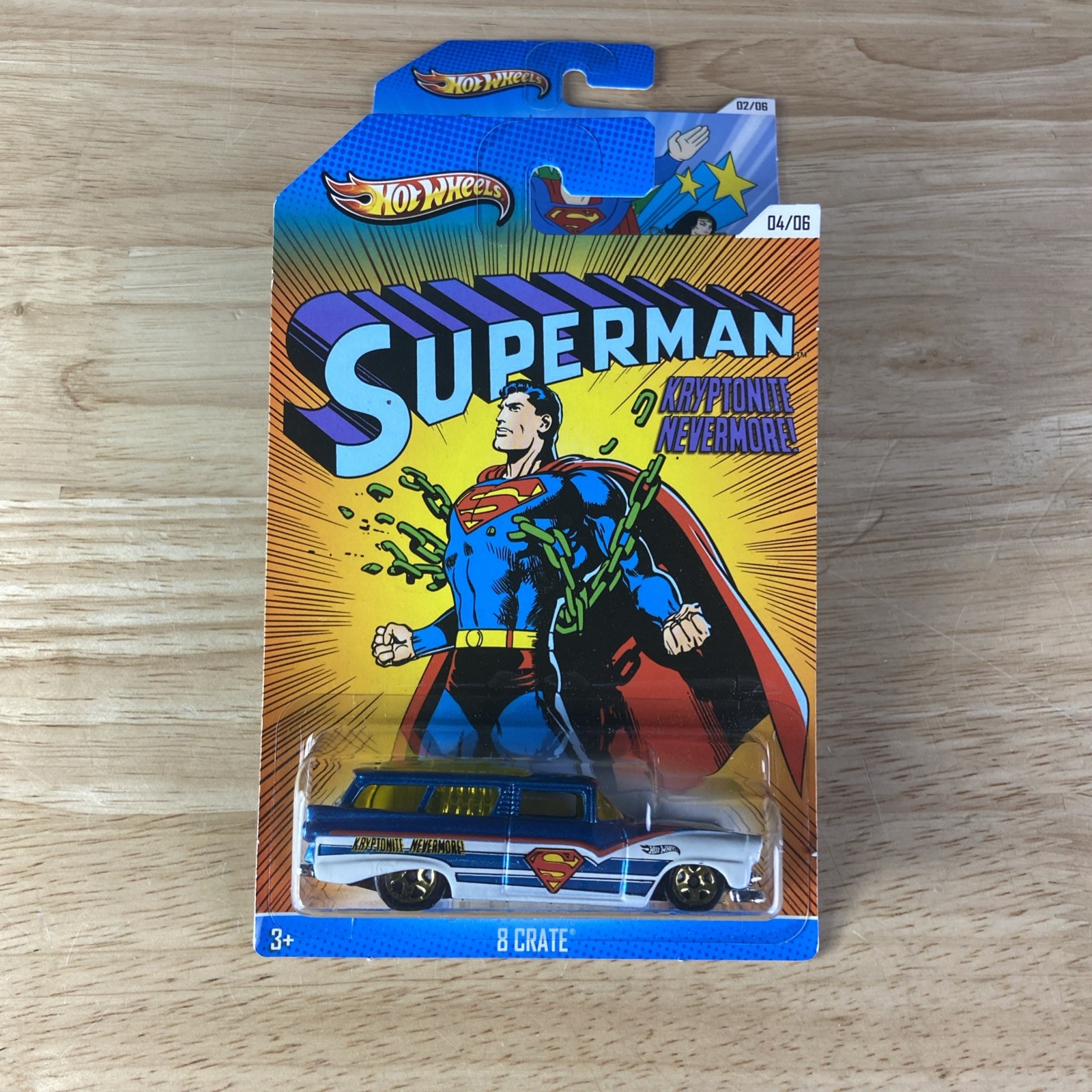 Hot Wheels 1965 Pontiac GTO. 8 Crate JadedKroger Exclusive ’13 Superman Lot Of 3