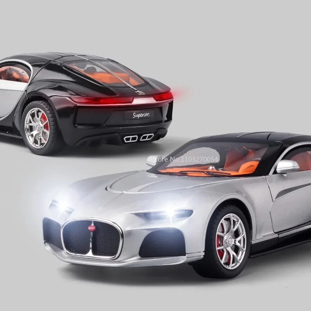1/24 Toys Car Model Bugatti Atlantic Luxury Sport Car Alloy Diecast Toy Vehicle