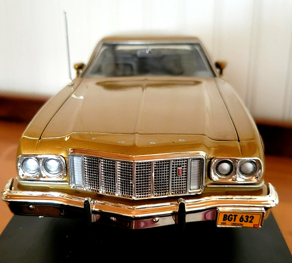 1976 Ford Gran Torino Bronze 1:18 Ertl American Muscle 33199