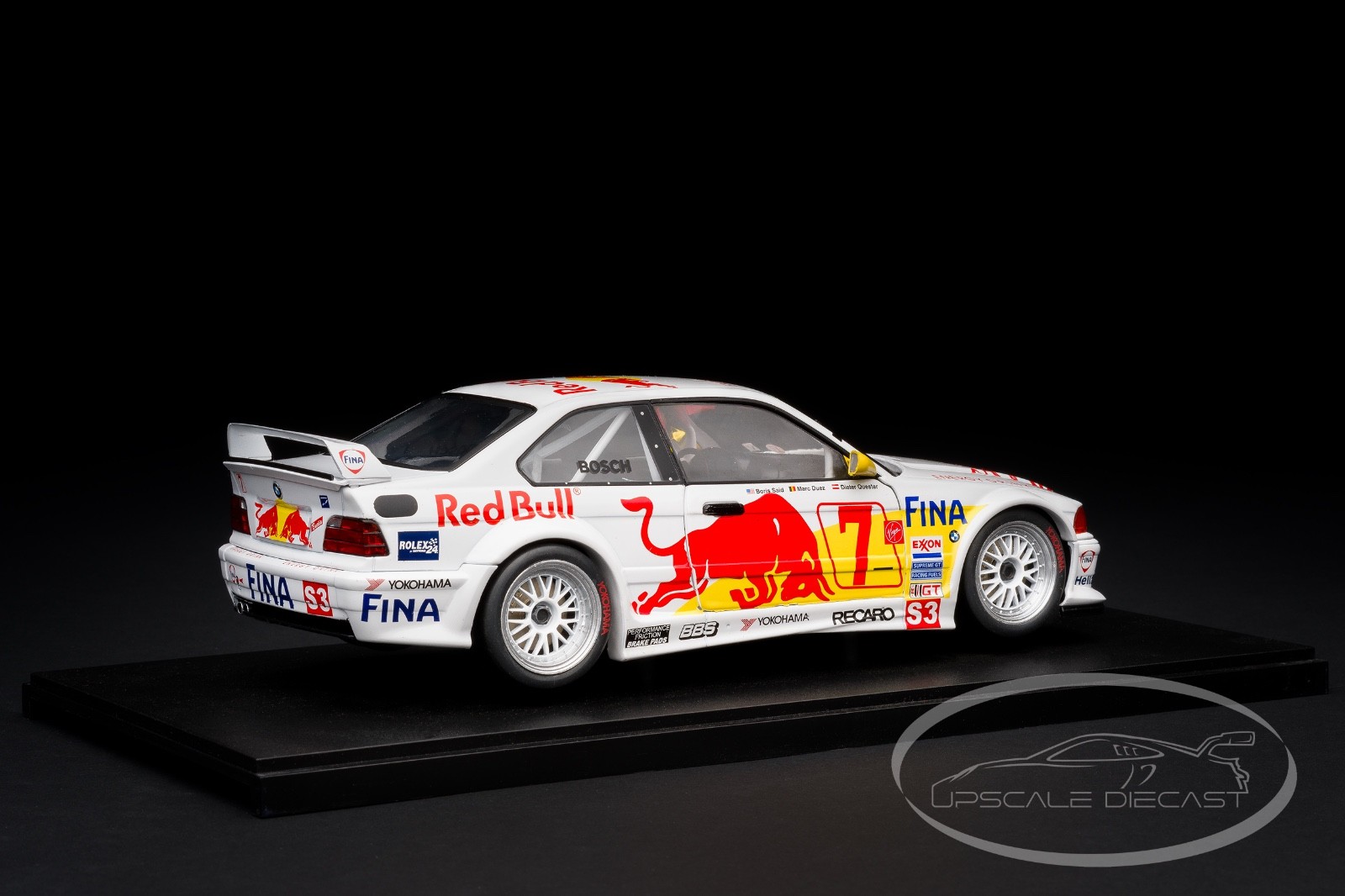 Werk83 1/18 BMW M3 GTR (E36) #7 24h Daytona 1997 Said Duez Quester Red Bull NEW