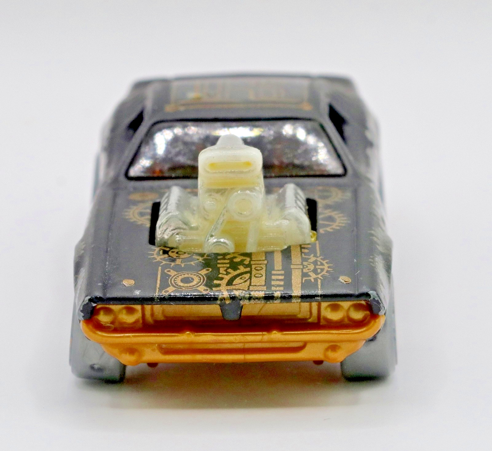 2020 Hot Wheels Art Cars ~ 1970 RODGER DODGER ~ Steampunk Black Gold Diecast