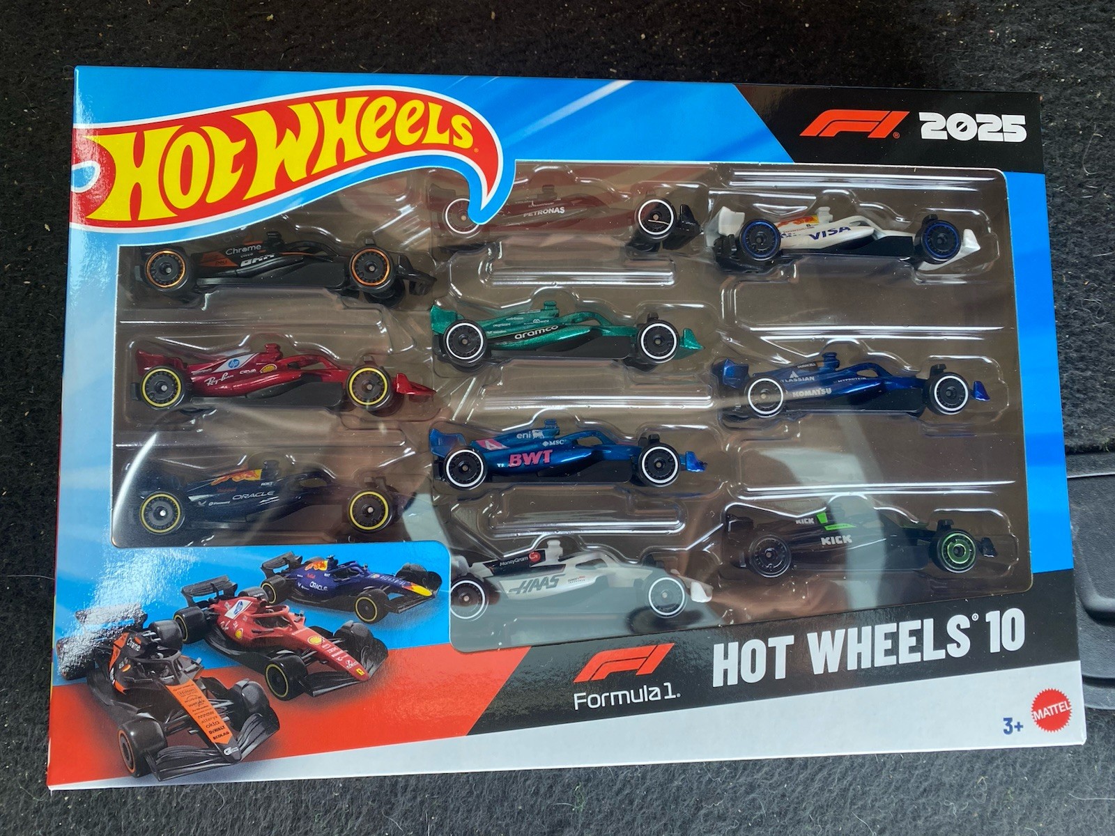 New 🔥 Hot Wheels Formula 1 2025 Racing Team 10-Pack New Ferrari F1🔥