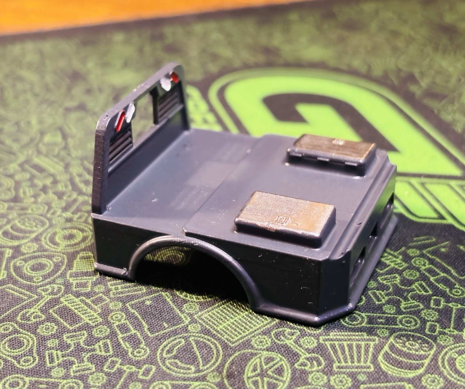 Greenlight/m2 Flatbed 3d Printed 1/64 3d Painted Bed Only