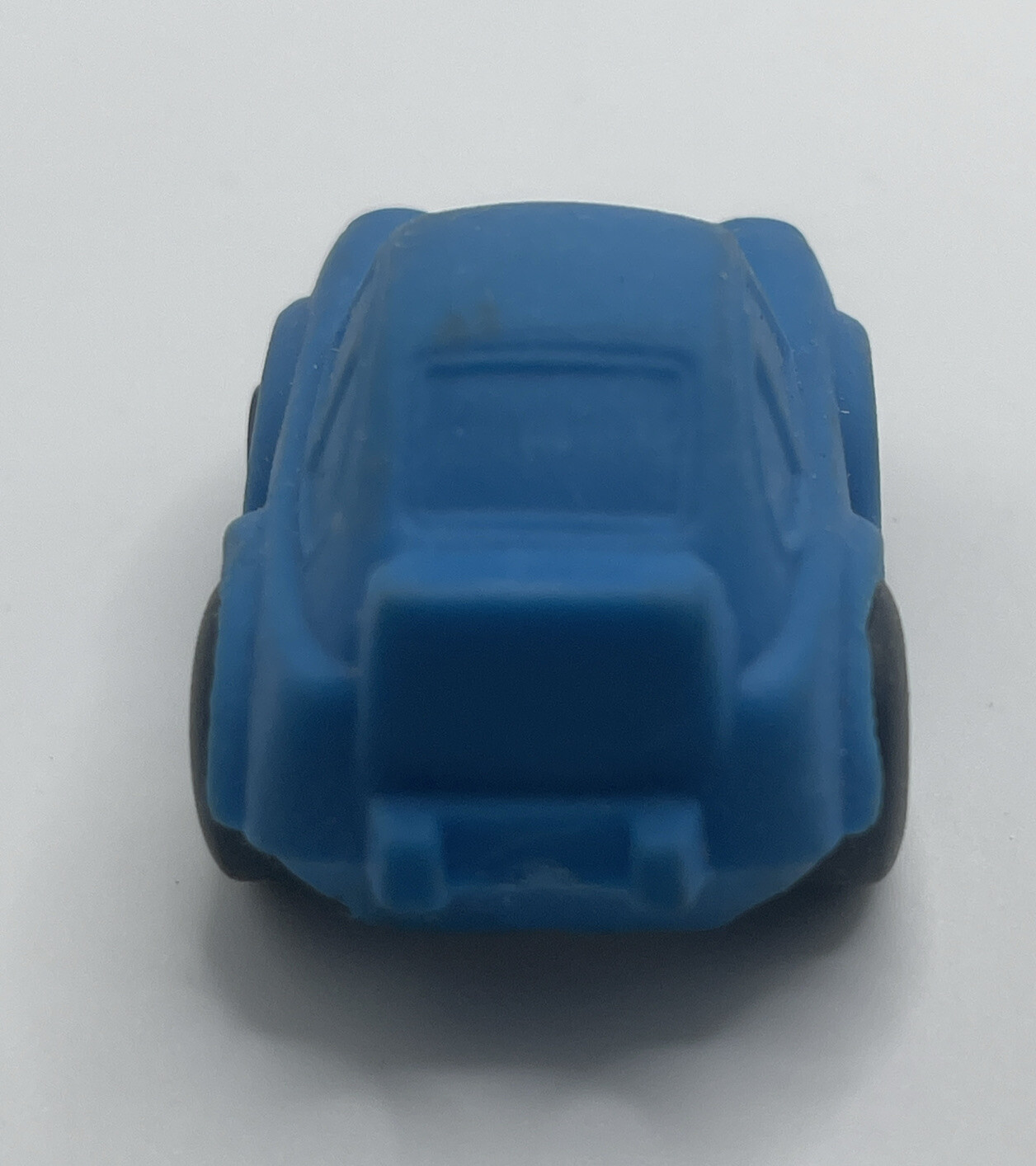 PORSCHE 930 BLUE RUBBER/PLASTIC PULL BACK FRICTION SANRIO JAPAN VINTAGE