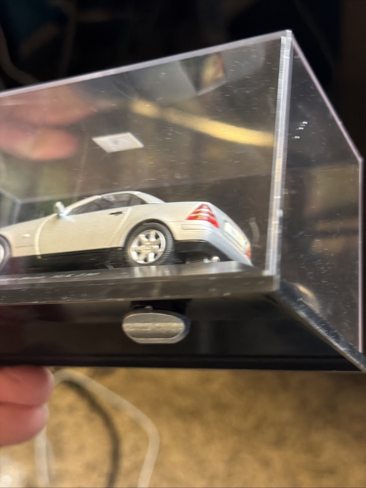 Herpa 1/43 Mercedes Benz SLK 230 Grey. With Hard Top.