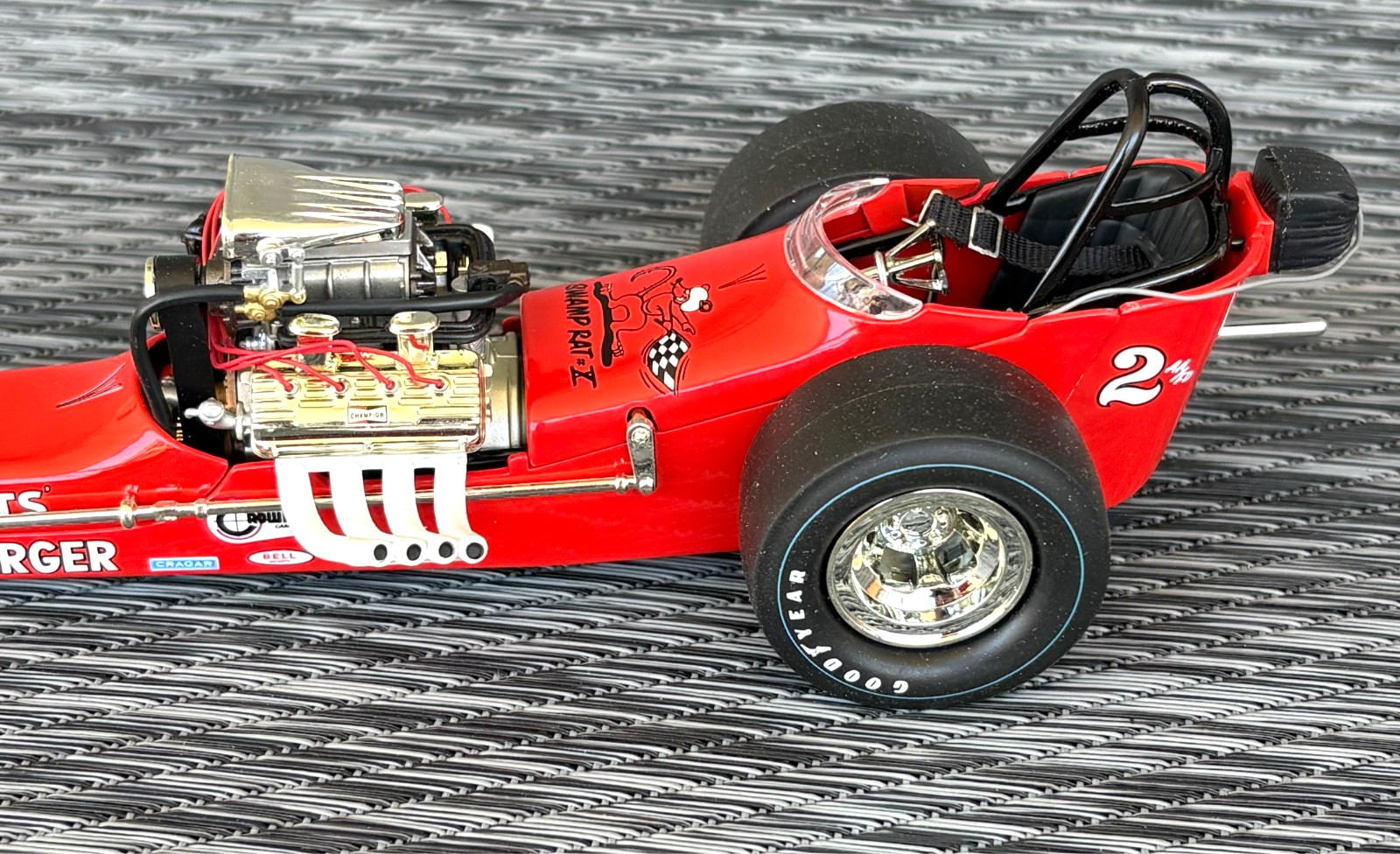1320 The Fuelers 1:24 Swamp Rat X Don Garlits 1966 Dodge Top Fuel Dragster