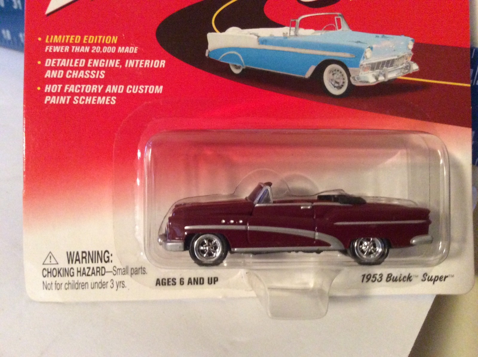 1953 Buick super Johnny lightning rag tops 2003 CONVERTIBLE 1/64