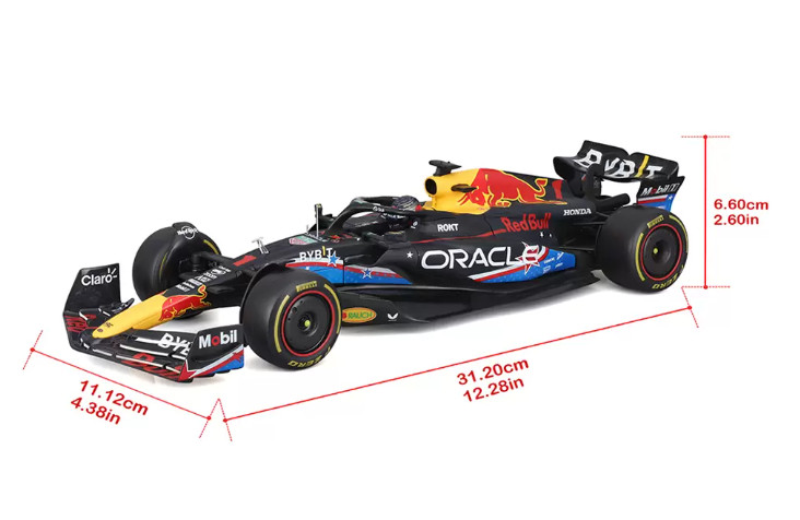 NIB Bburago 1:18 Formula F1 Racing Livery Diecast Car Ferrari & Red Bull