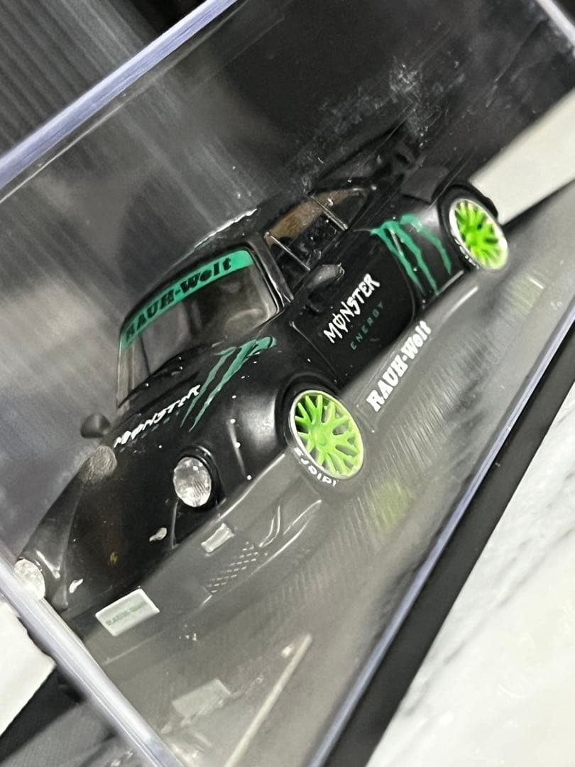 Porsche 911 Monster Energy Model by MyModelCollect 1/64 New Toy Car