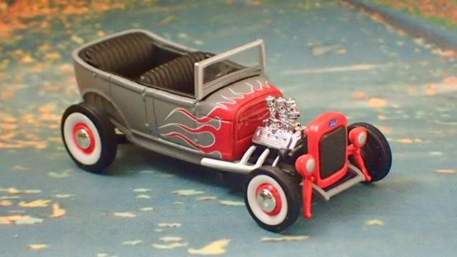 Hot Rod 1929 Ford Model-A Tub Flathead V8 “Rat Rod” 1/64 Scale Limited Edition I