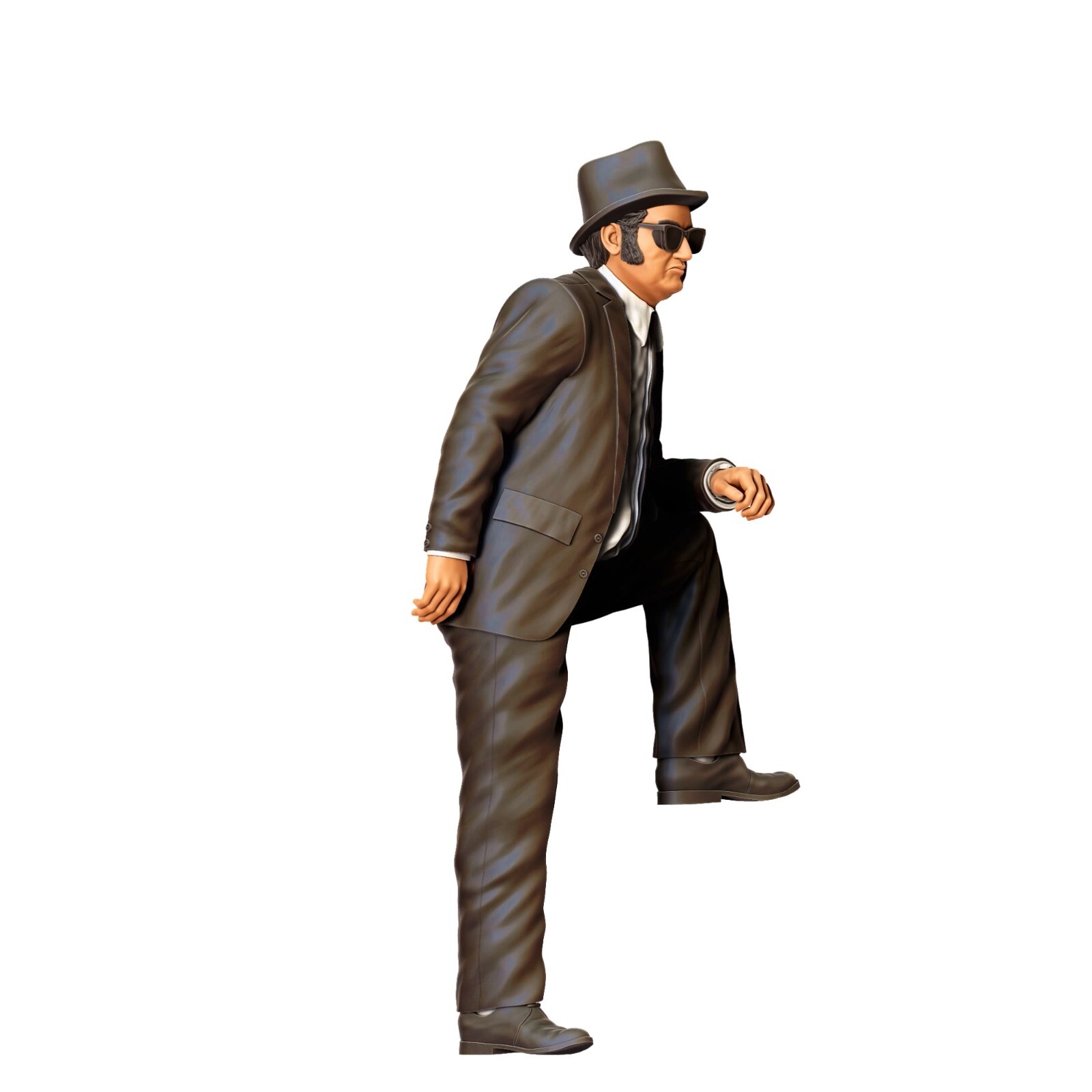 Blues Brothers Large Scale Resin 3d print Diorama Figures Unpainted Model