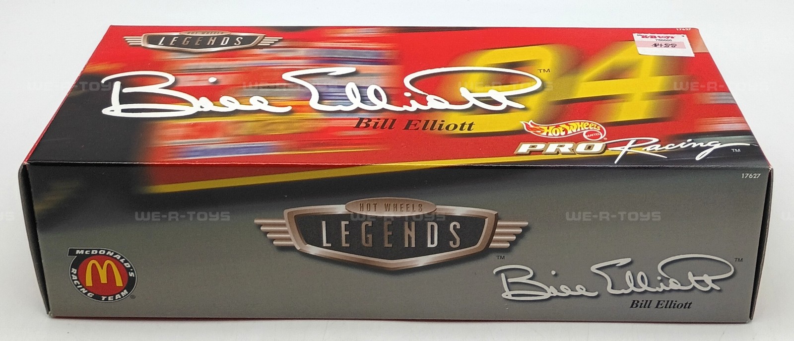Hot Wheels Legends Pro Racing Bill Elliott McDonald’s Team Vehicle 1997 Mattel