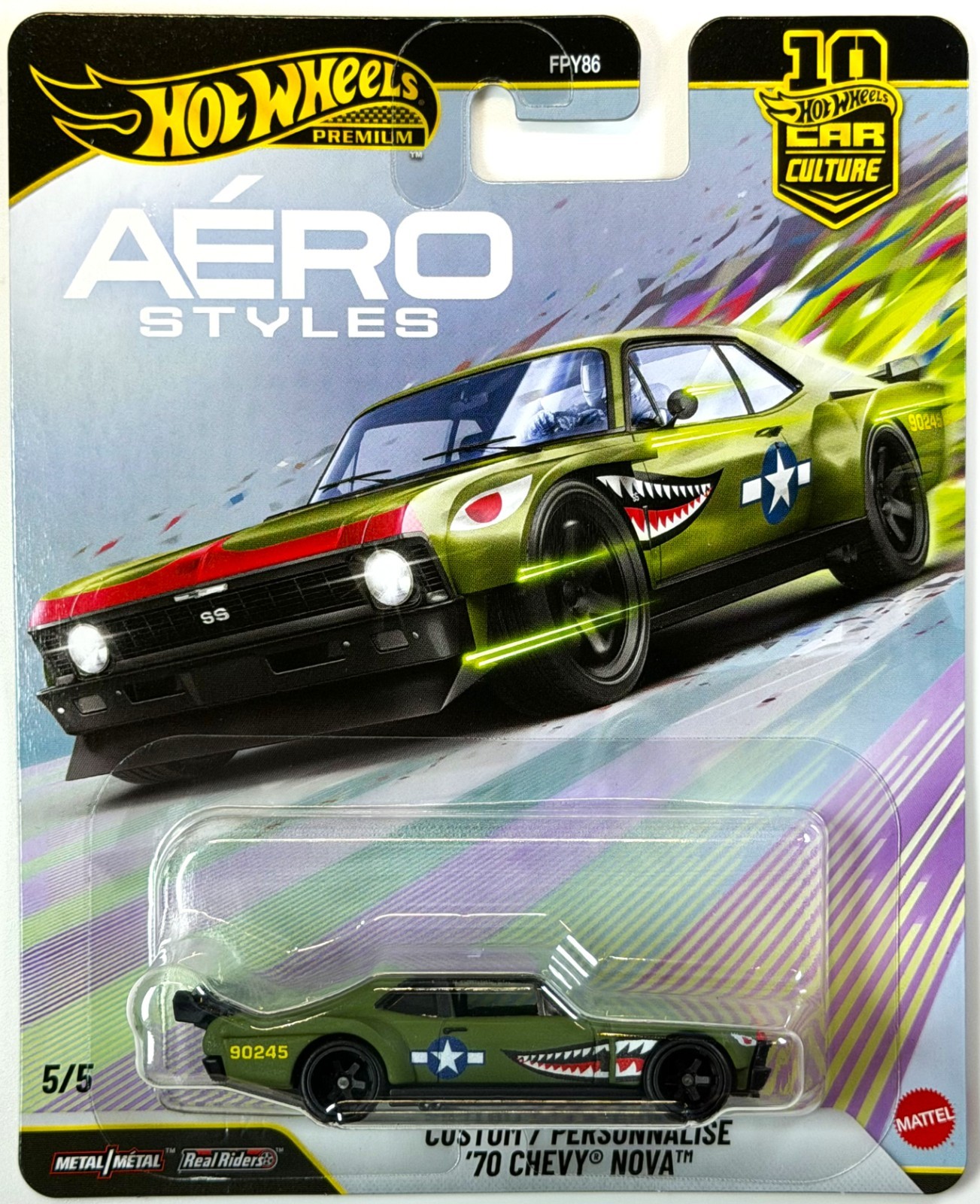 Hot Wheels 2026 Car Culture Aero Styles – Set of 5
