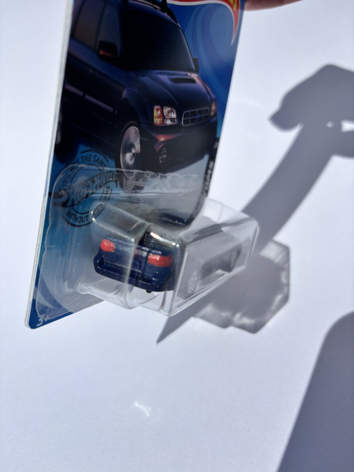 Hot Wheels Subaru Baja Custom Display Only Model 1:64 Blue