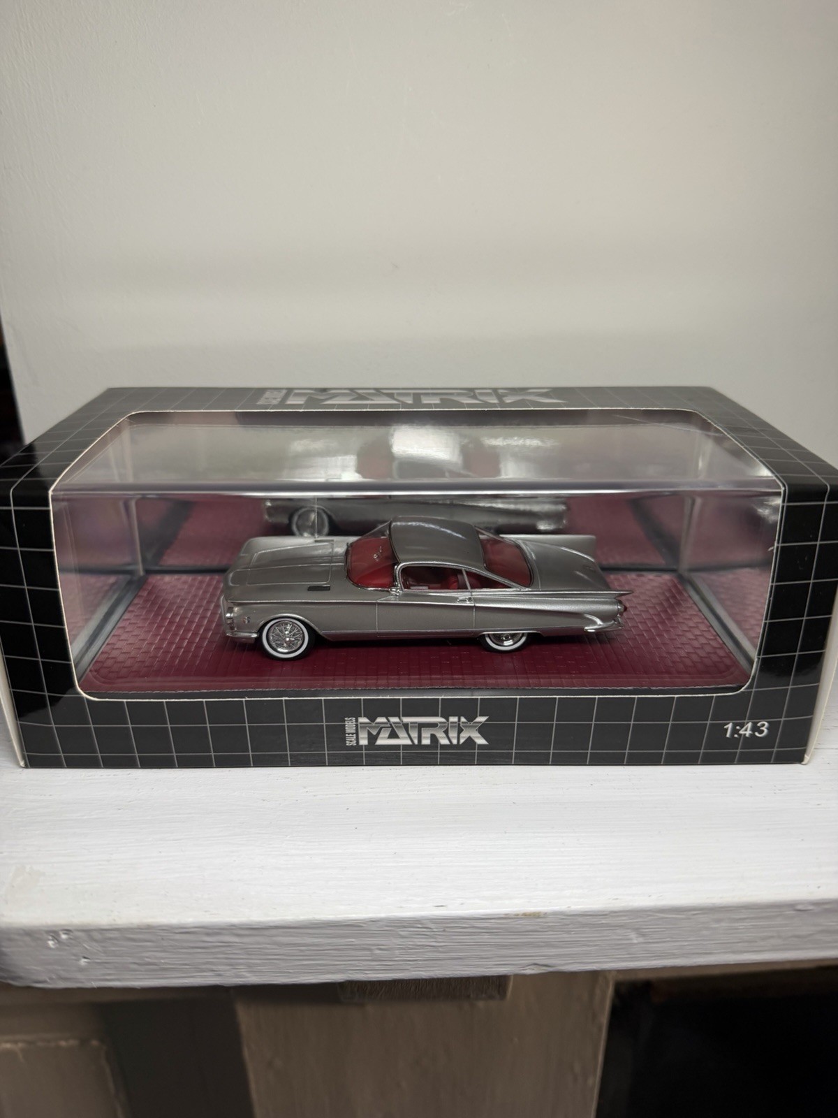 Matrix Scale Models 1:43 1959 Buick Skylark III XP-75 Pininfarina Concept Silver