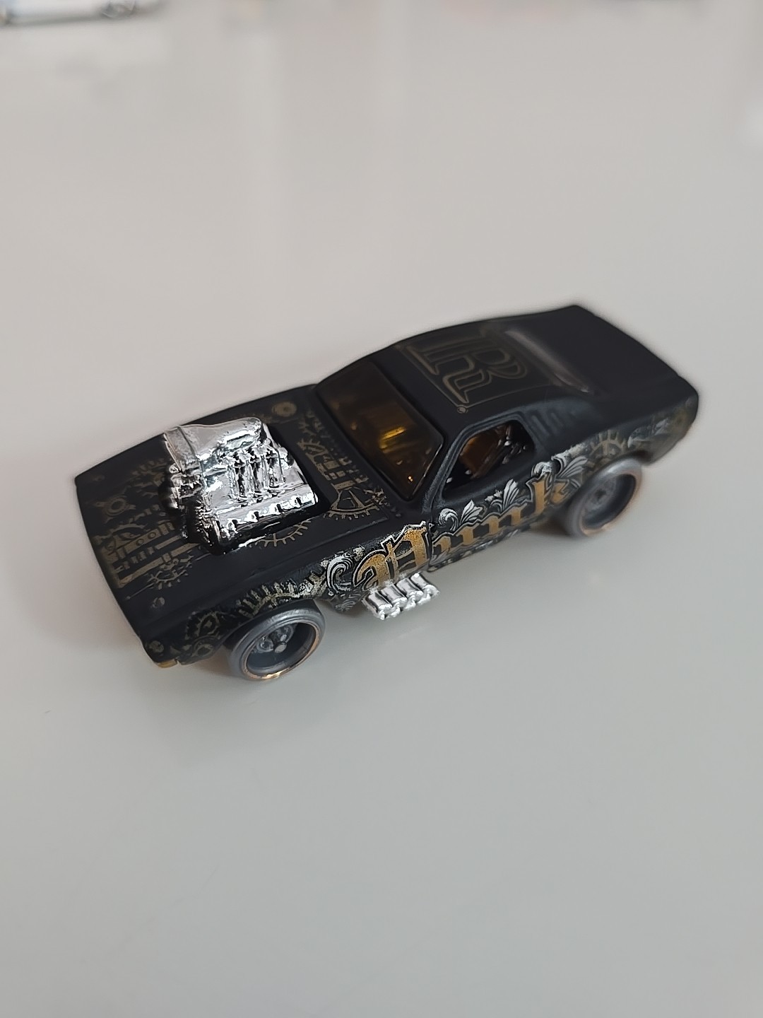 HOT WHEELS Rodger Dodger Grey Art Cars Steampunk 73 Dodge Charger GHD92 2020 B18