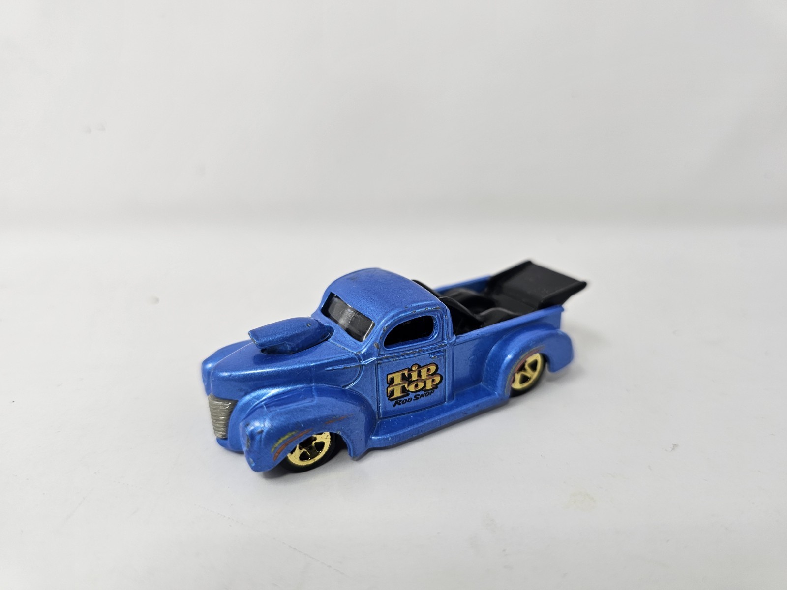 1997 Hot Wheels 1940 Blue Ford Tip Top Pick-Up Truck