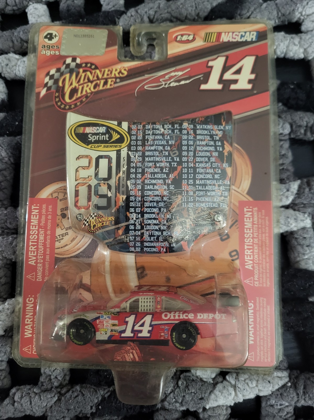 Nascar Diecast Car Models Tony Stewart Figures and Memorabilia – Lot of 11 Items