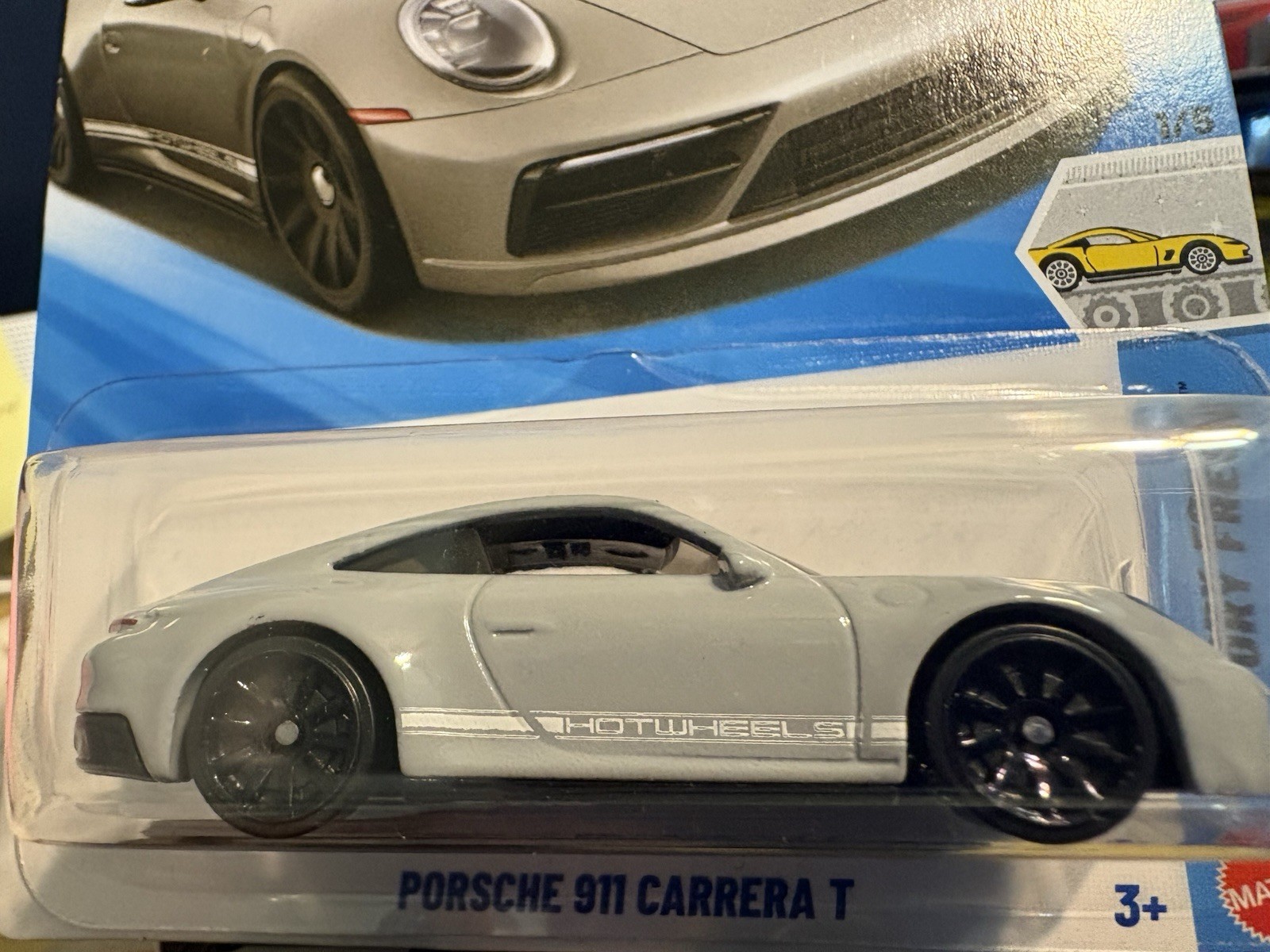 Hot Wheels Factory Fresh 1/5 Porsche 911 Carrera T Gray