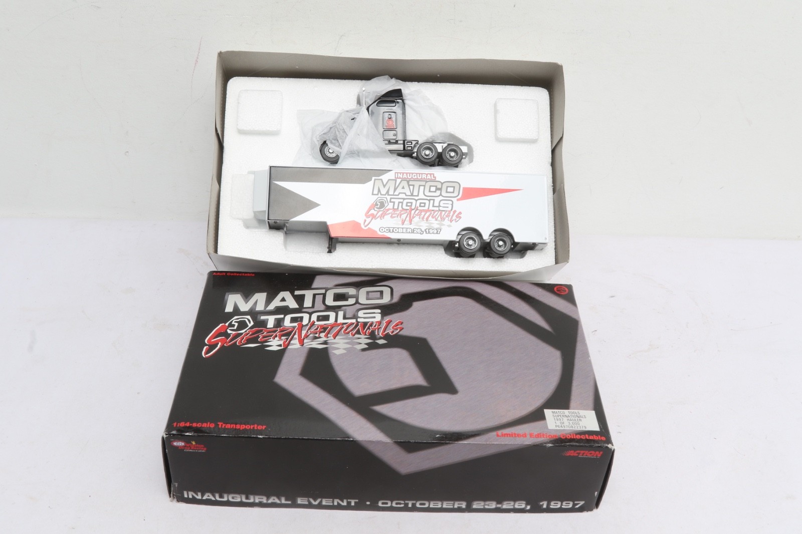 Matco Tools 1:64 1997 NHRA Super Nationals Hauler Diecast 1 of 3000 P64970822379