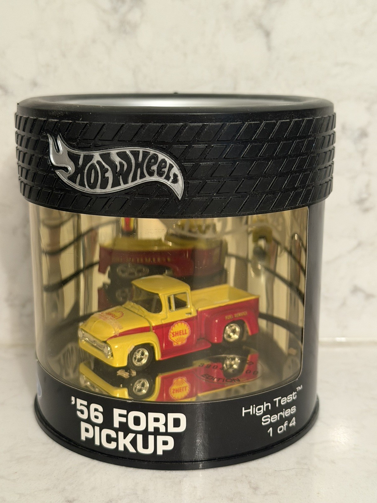 Hot Wheels High Test #3904/7000 56 Ford Pickup Truck Oil Can Shell Limited Ed