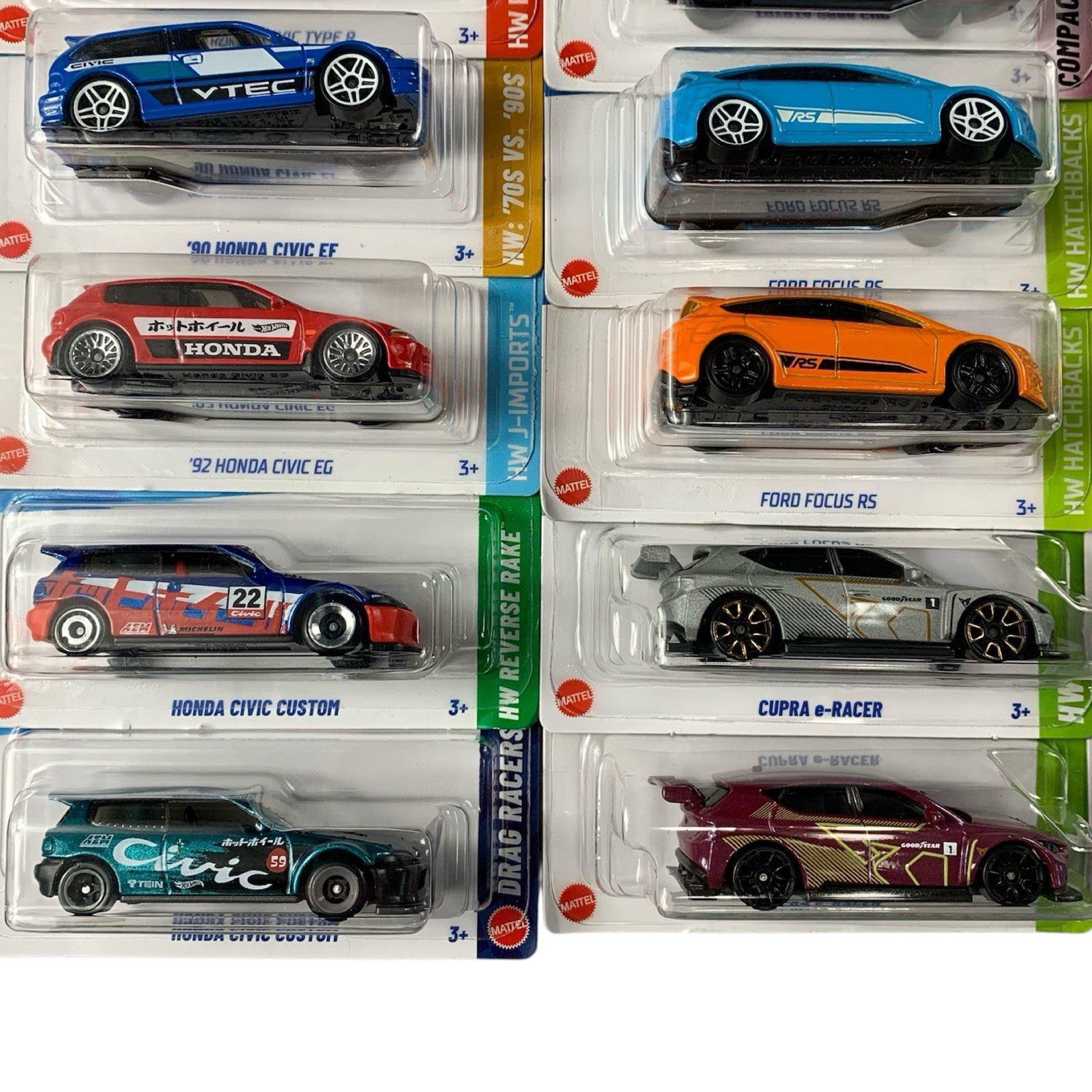 Hot Wheels BIG LOT 50 DIFFERENT Imports Tuners Nissan Honda Acura Subaru Toyota