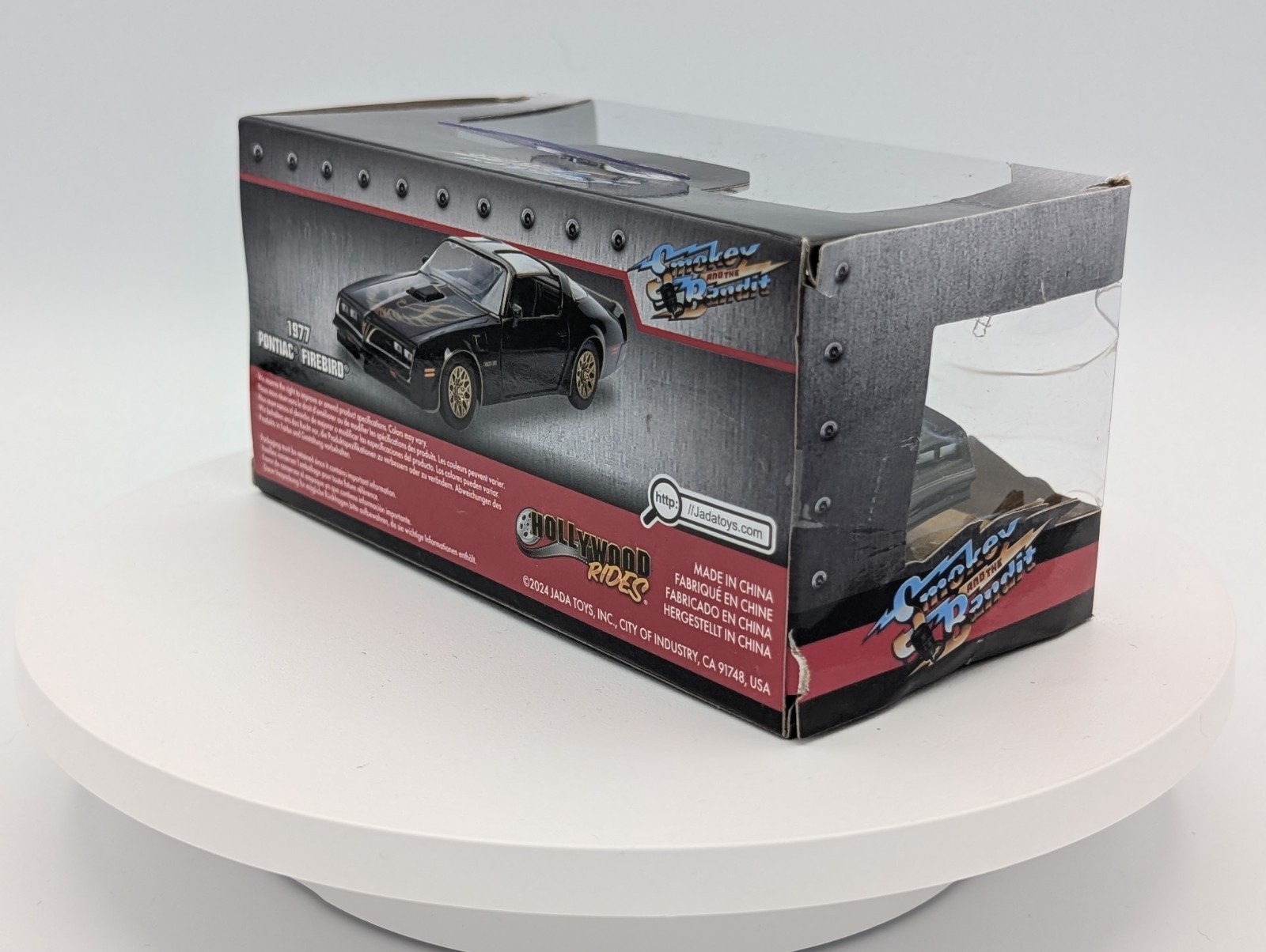 1/32 Jada 1977 Pontiac Firebird “Smokey and the Bandit” NIB