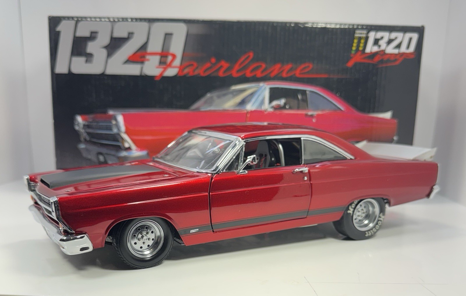GMP 1/18 Scale FORD FAIRLANE PRO-STREET DRAG “1320 Kings Version”Limited Edition