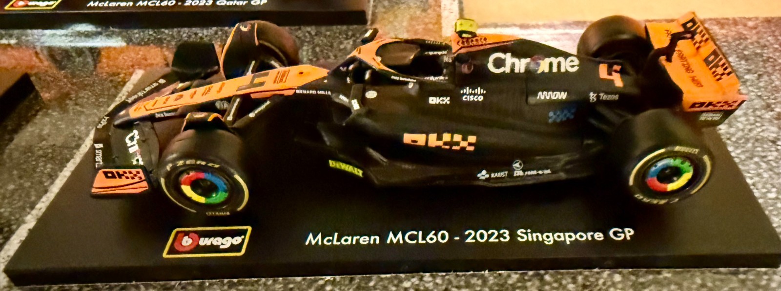 All new from Bburago Formula 1 cars 1:43 Ferrari, Mclaren, Red Bull and Mercedes