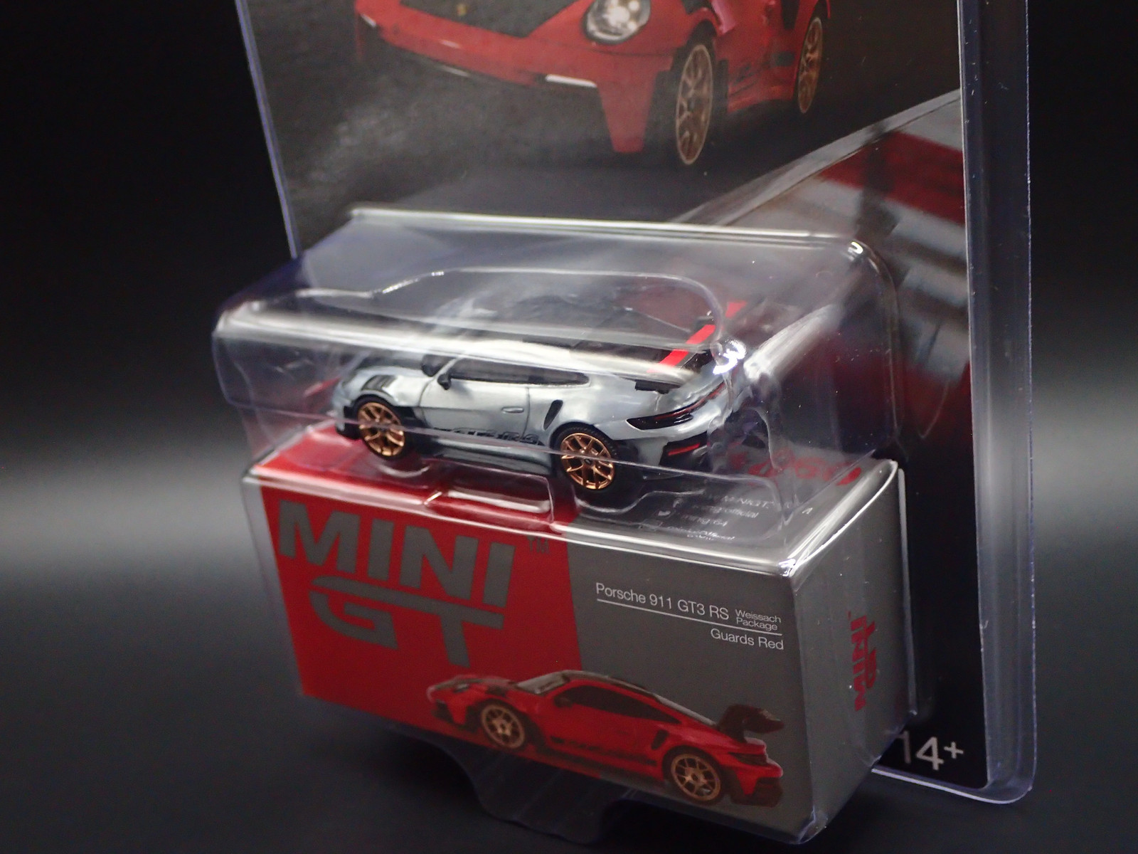 PORSCHE 911 GT3 RS RAW CHASE 2026 TSM MODEL MINI GT #1060 1/64 SCALE