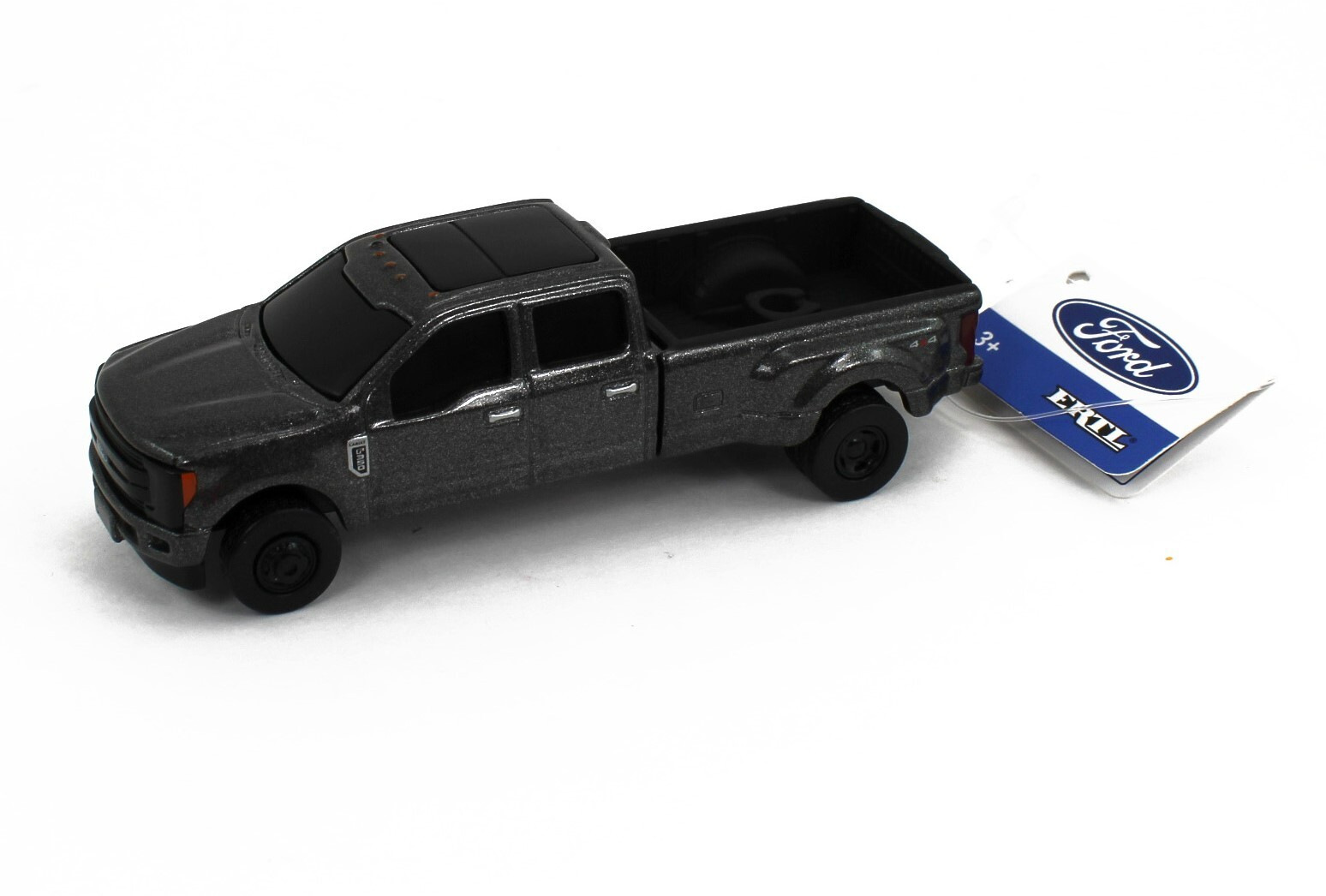 2024 ERTL 1:64 = FORD F350 DUALLY Pickup Truck *PAIR* Red & Metallic Gray NEW