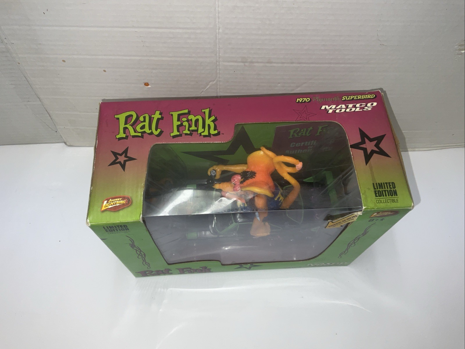 Matco Tools Rat Fink 1970 Plymouth SuperBird Die Cast Ed Roth
