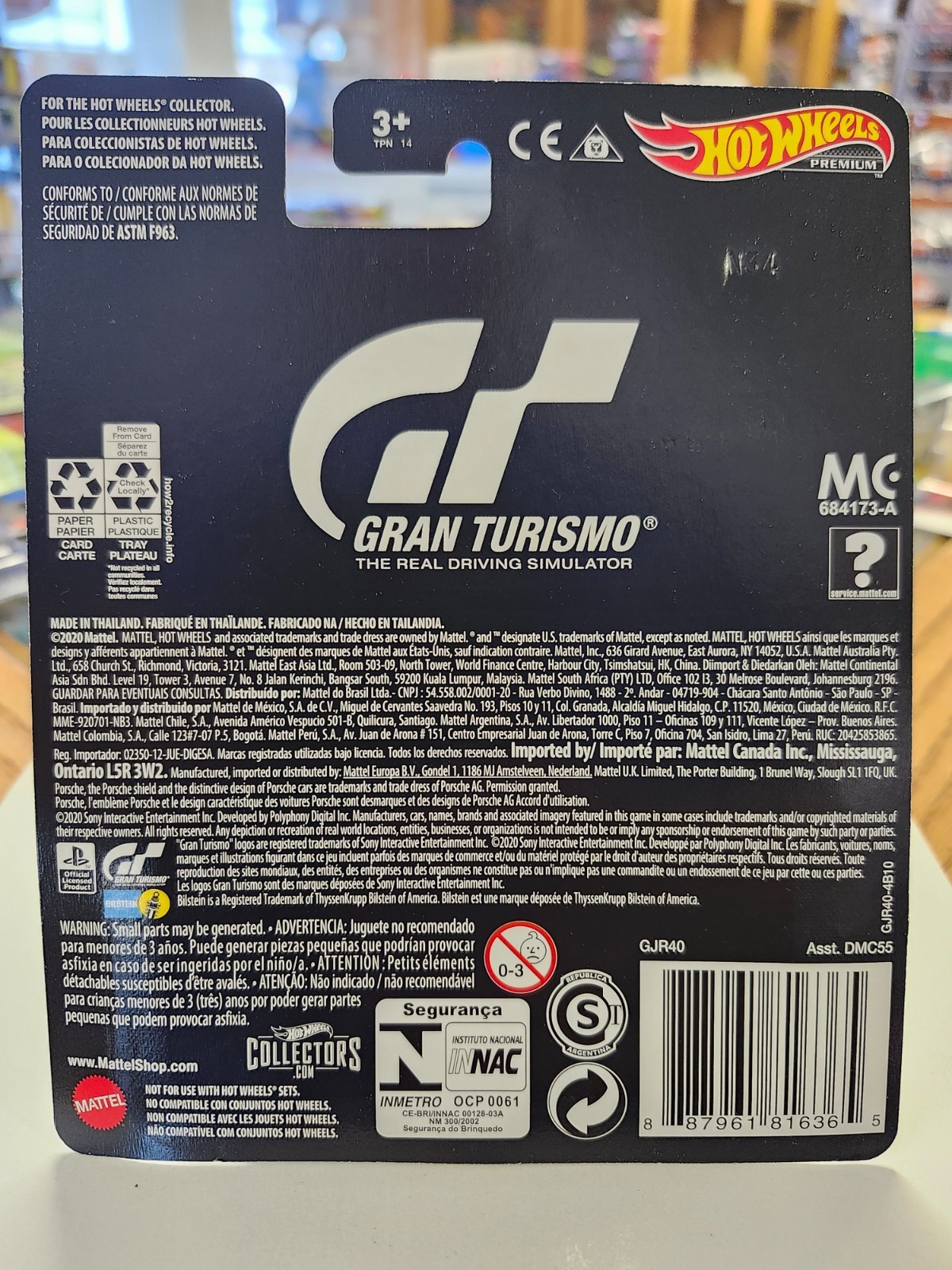 Hot Wheels Pop Culture Gran Turismo Porsche 962