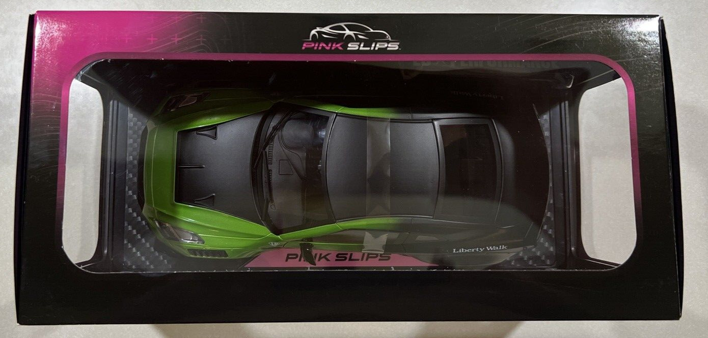 NEW 2024 Jada Pink Slips Nissan GT-R (R35) With Liberty Walk Body Kit 1/18