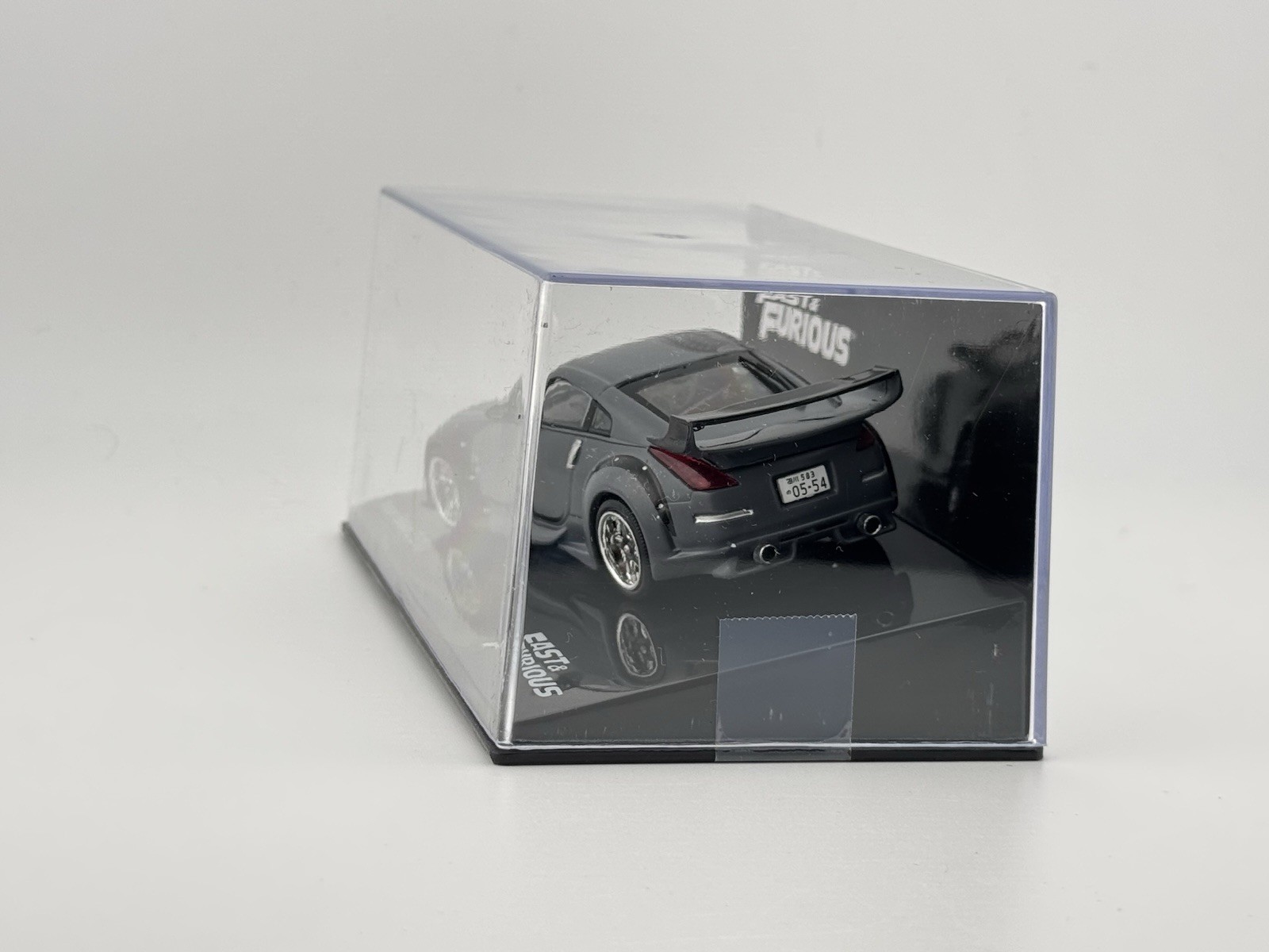 Di’Agostini Fast & Furious Nissan Fairlady Z Z33 Diecast Gray/Black w/ Case