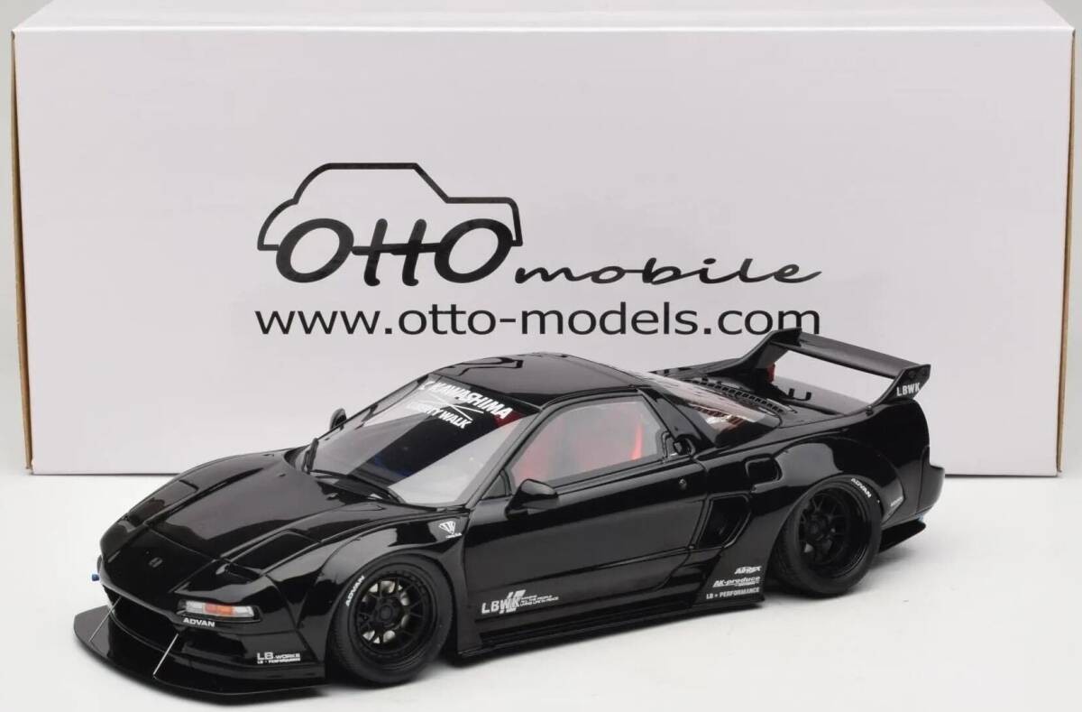 OttO mobile LB WORKS Honda NSX NA1 Black 2020 1/18 Top Mint JAPAN