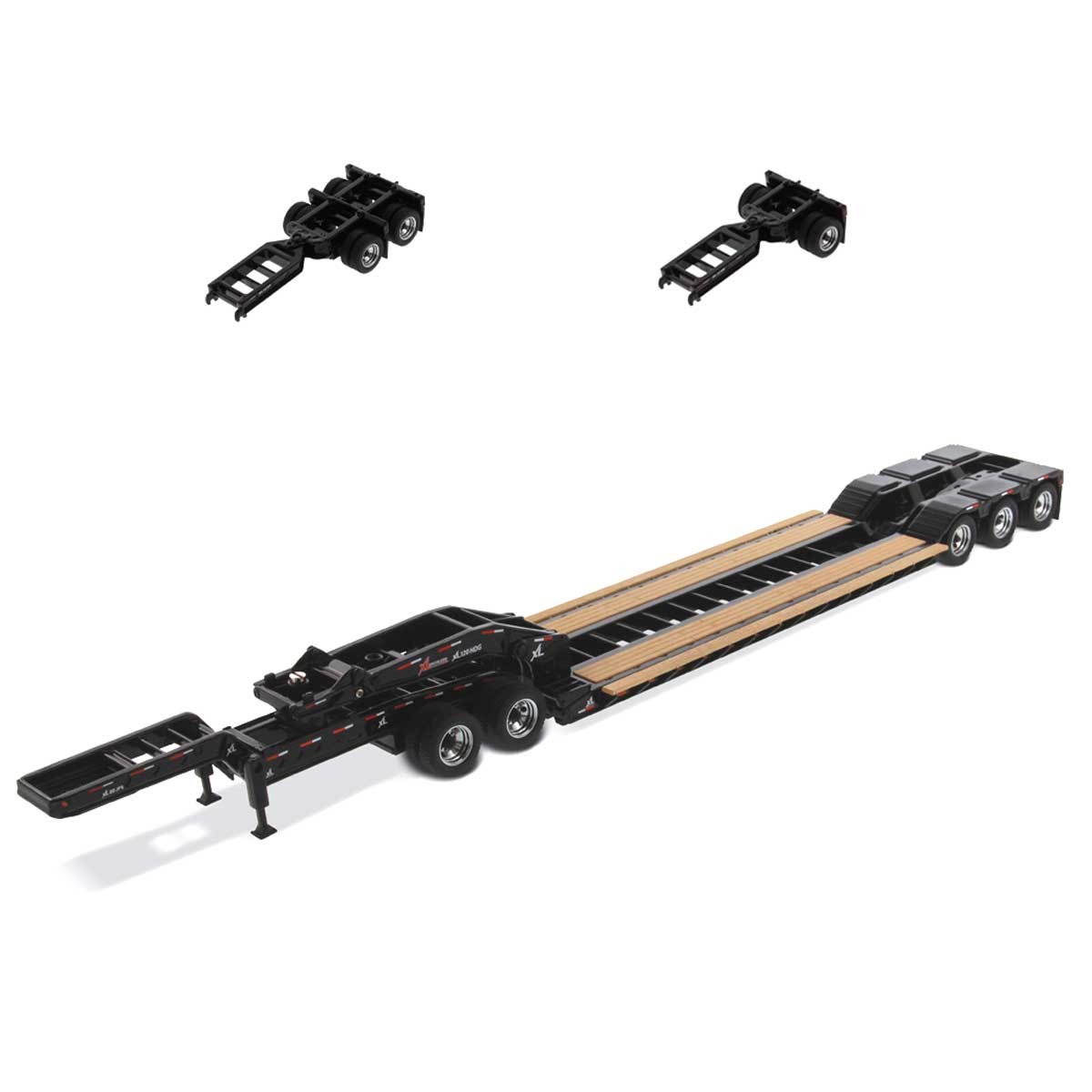 1/50 XL 120 Low Profile HDG Lowboy Semi Truck Trailer by Diecast Masters 91033