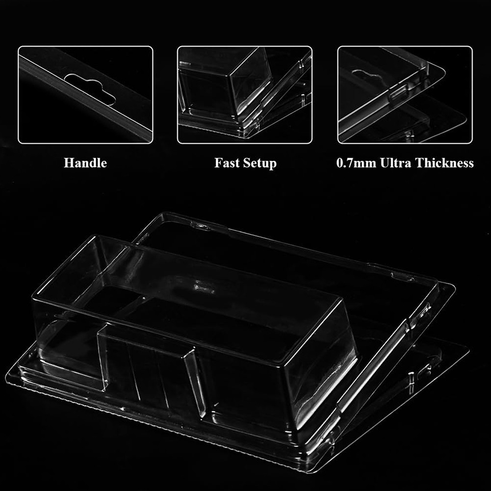 2-100Pack Diamond Protector for Hotwheels Team Transport Clamshell Diecast Case