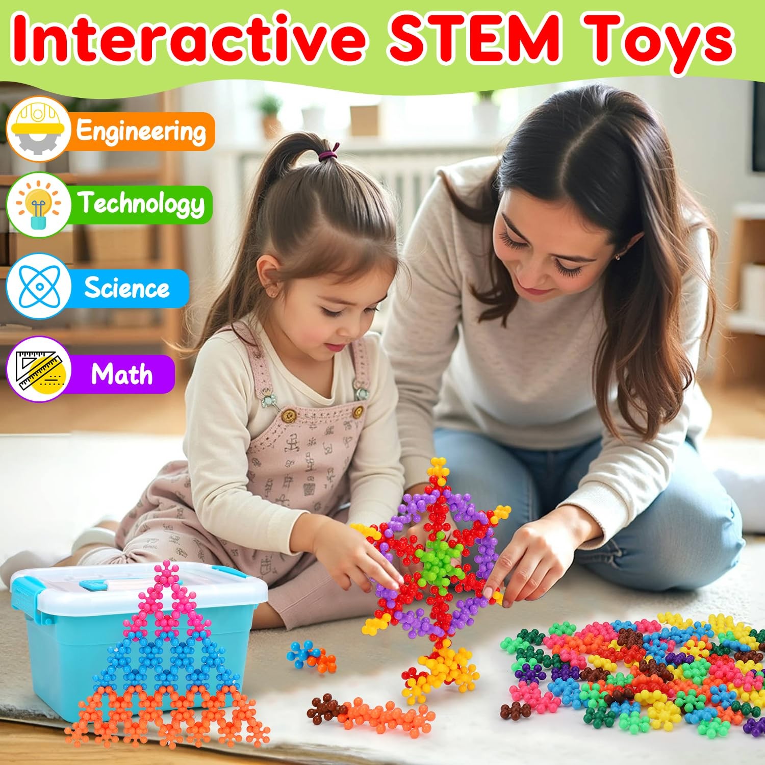 Kids Building STEM Toys for 3 4 5 6+ Year Old Boy Girl Birthday Easter Gift, …