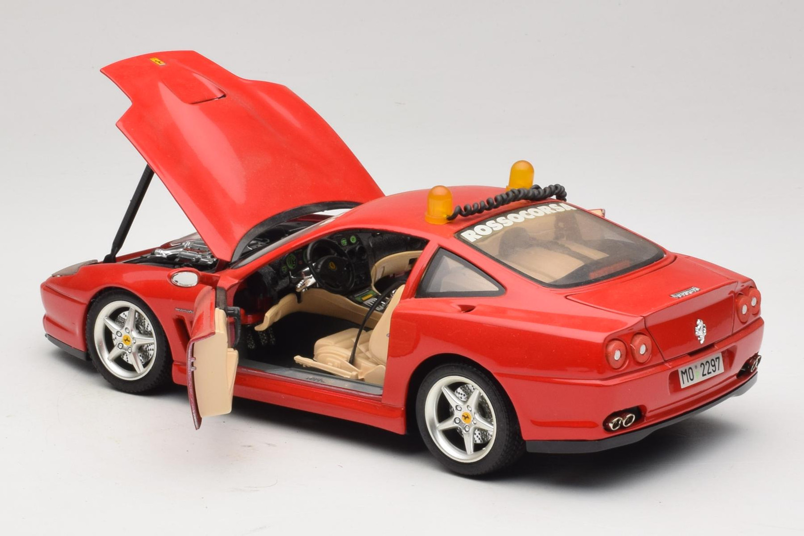 Ferrari 550 Maranello Safety Car Rosso Corsa Red 1:18 Bburago | 3064-P1