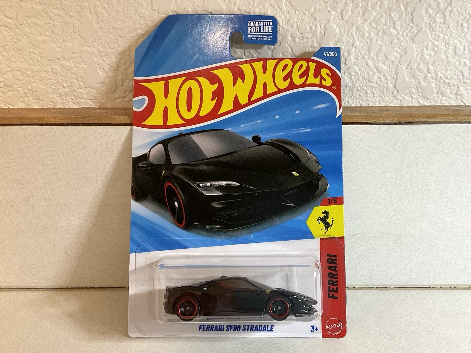 2026 Hot Wheels Ferrari SF90 Stradale (41/250) BLACK — Ferrari #1/5