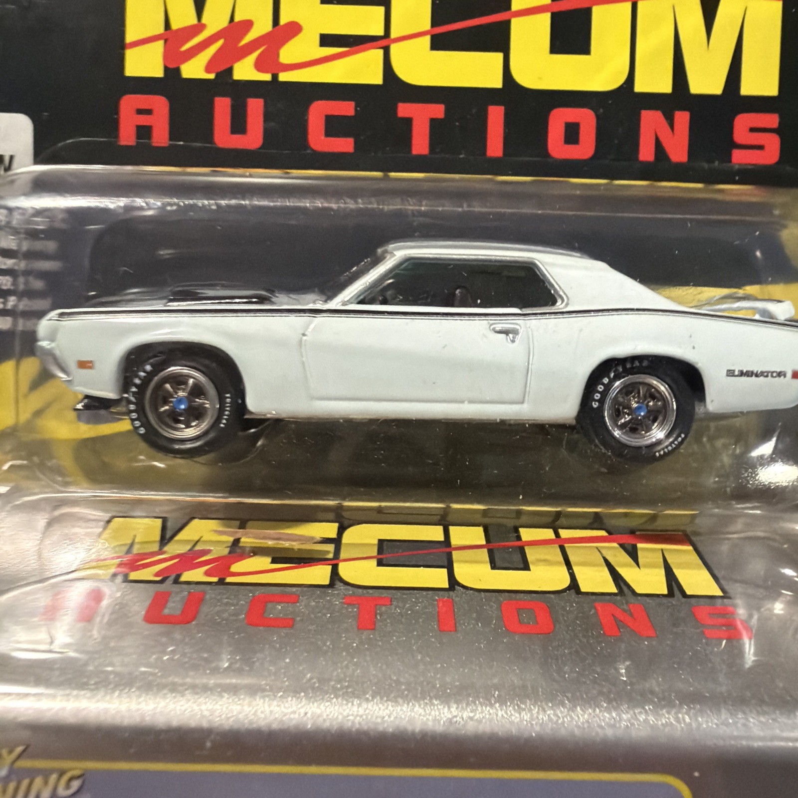 1970🔥Mercury🔥Cougar🔥Eliminator With Tin Storage Mecum Auctions 1/64 Diecast